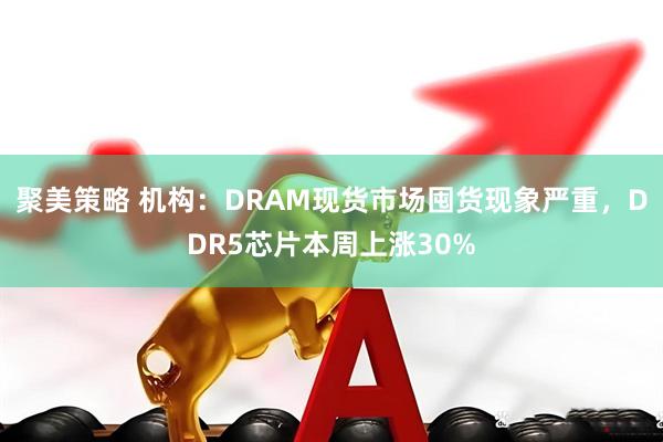 聚美策略 机构：DRAM现货市场囤货现象严重，DDR5芯片本周上涨30%